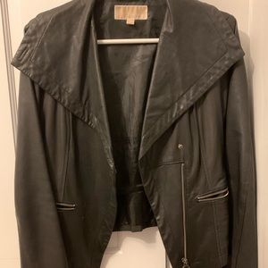 Michael Kors genuine leather jacket